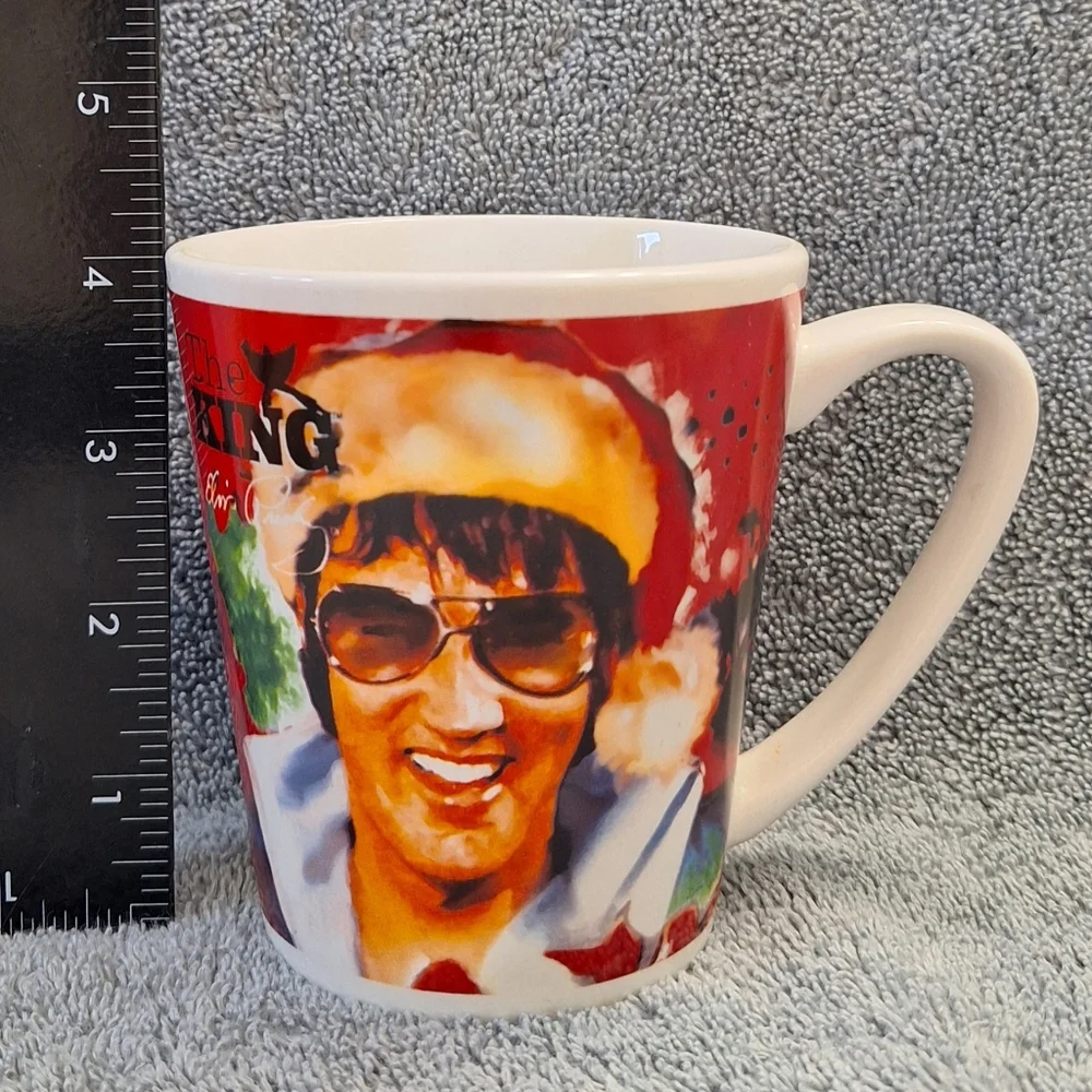 Elvis Presley Christmas Coffee Mug